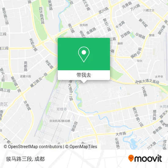 簇马路三段地图