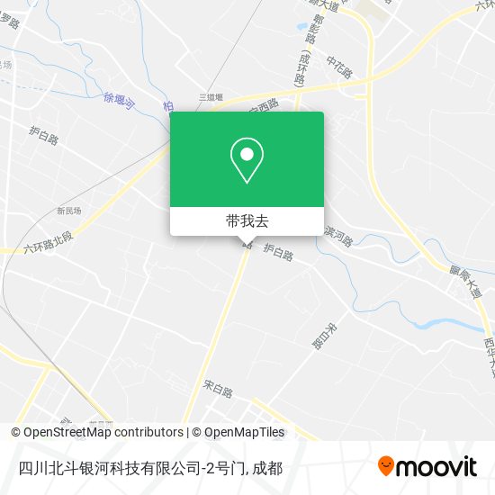 四川北斗银河科技有限公司-2号门地图