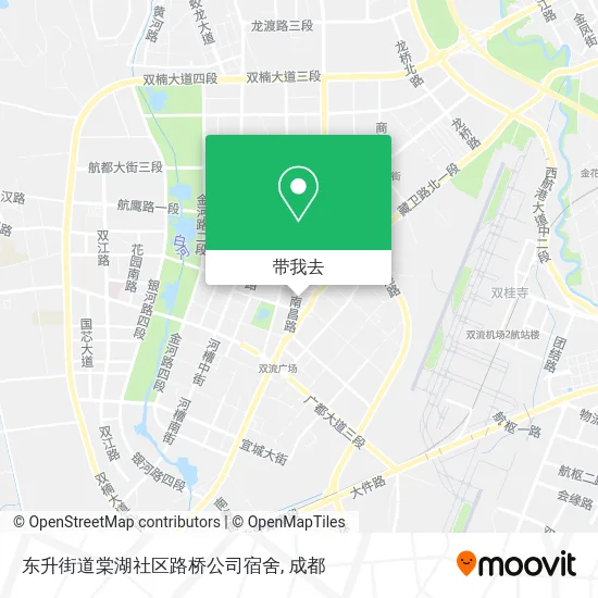 东升街道棠湖社区路桥公司宿舍地图