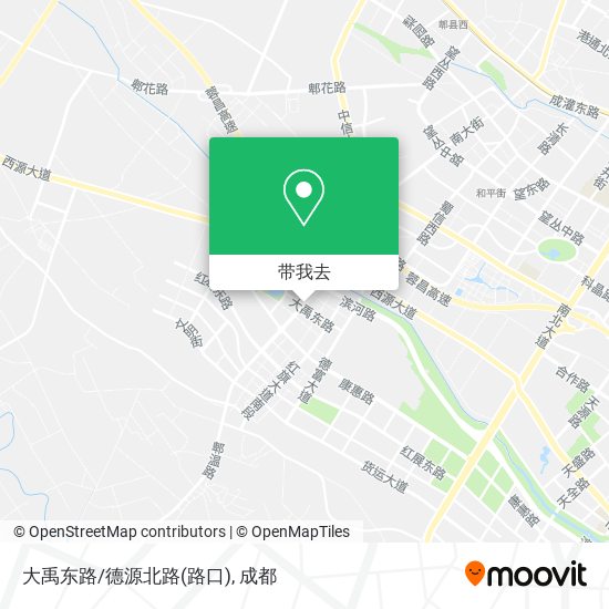 大禹东路/德源北路(路口)地图