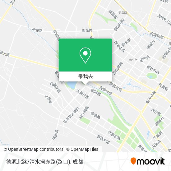 德源北路/清水河东路(路口)地图