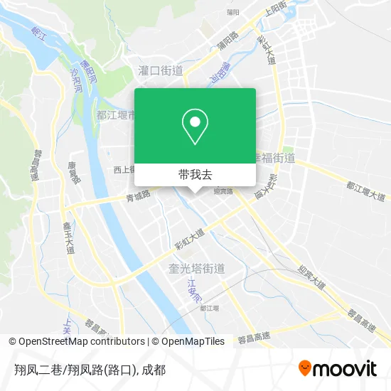 翔凤二巷/翔凤路(路口)地图
