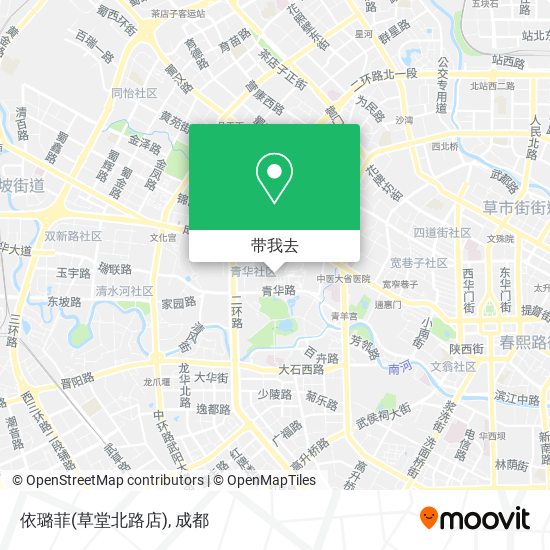 依璐菲(草堂北路店)地图