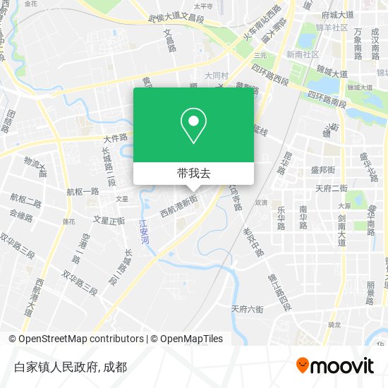 白家镇人民政府地图