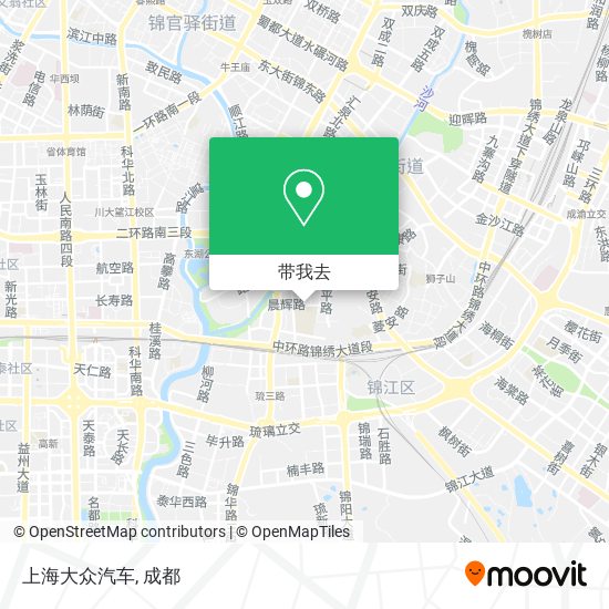 上海大众汽车地图