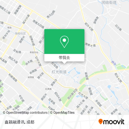 鑫颍融通讯地图