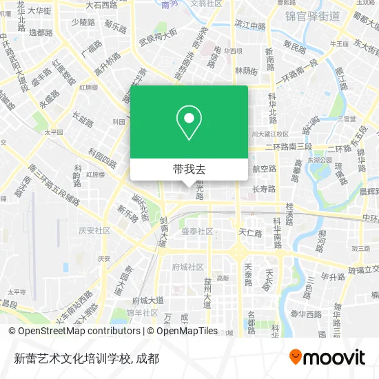新蕾艺术文化培训学校地图