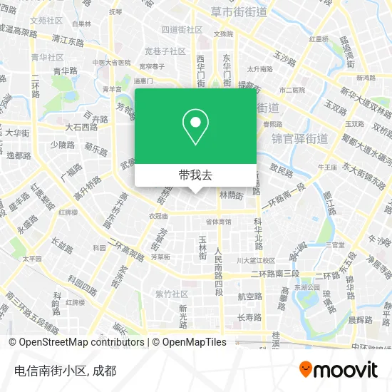 电信南街小区地图