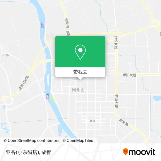 亚香(小东街店)地图