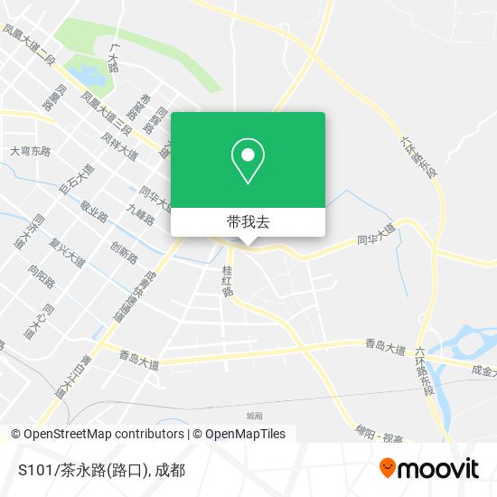 S101/茶永路(路口)地图