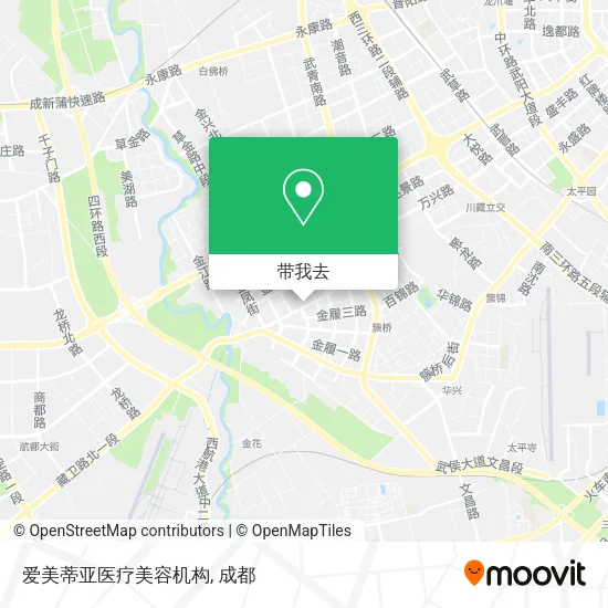 爱美蒂亚医疗美容机构地图