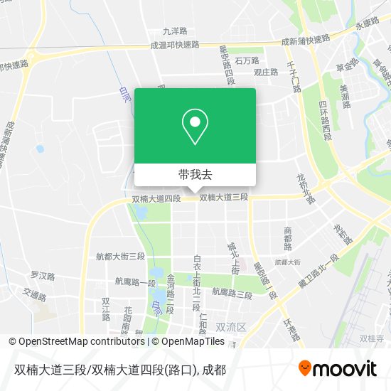 双楠大道三段/双楠大道四段(路口)地图