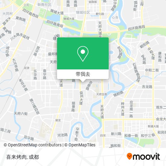 喜来烤肉地图