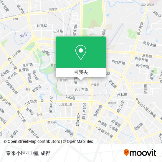 泰来小区-11幢地图