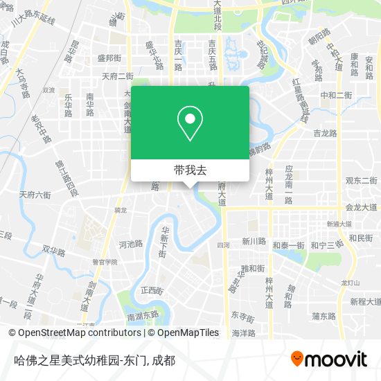 哈佛之星美式幼稚园-东门地图