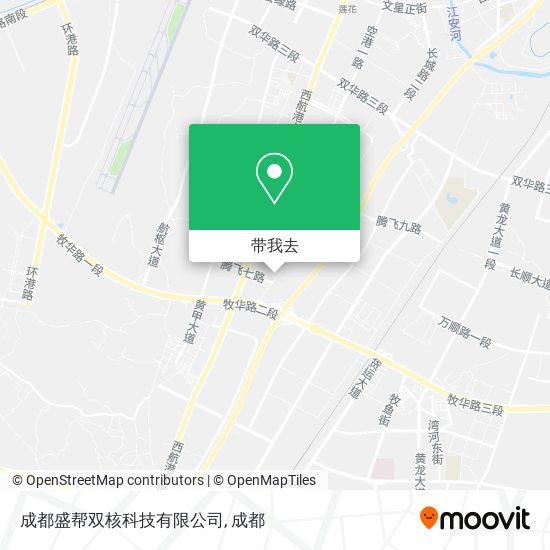 成都盛帮双核科技有限公司地图