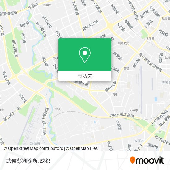 武侯彭湖诊所地图