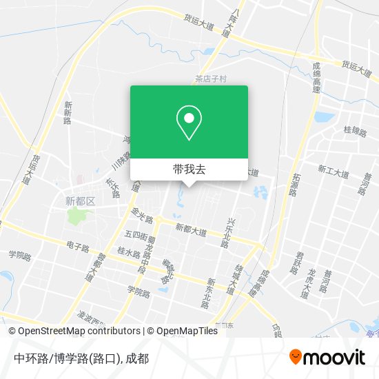 中环路/博学路(路口)地图