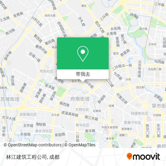 林江建筑工程公司地图