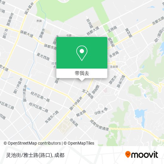 灵池街/雅士路(路口)地图