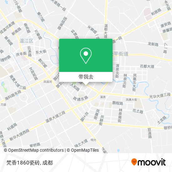 梵香1860瓷砖地图