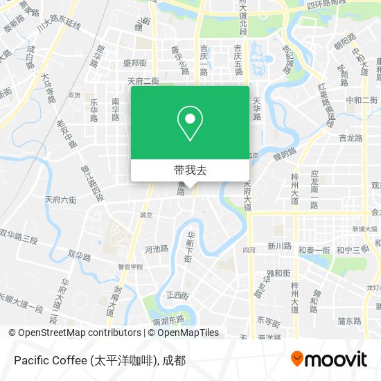 Pacific Coffee (太平洋咖啡)地图