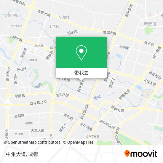 中集大道地图
