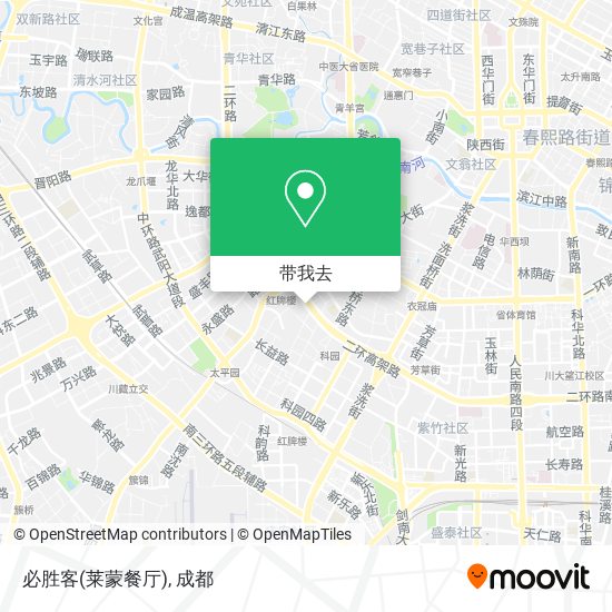 必胜客(莱蒙餐厅)地图