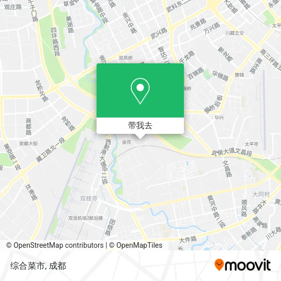 综合菜市地图