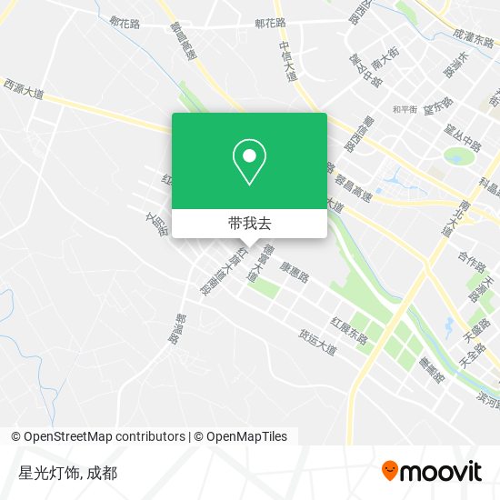 星光灯饰地图