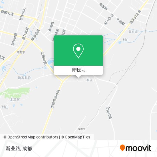 新业路地图