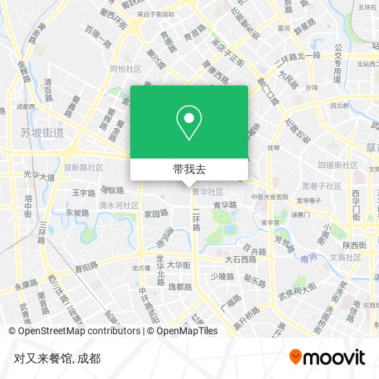 对又来餐馆地图
