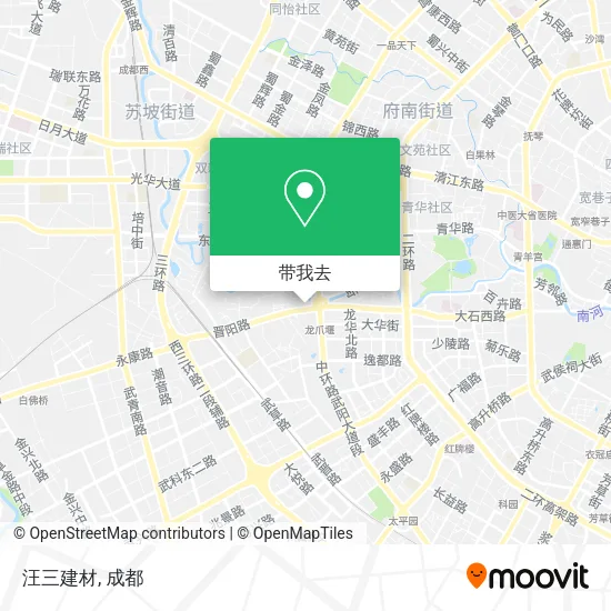 汪三建材地图