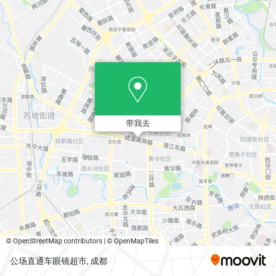 公场直通车眼镜超市地图