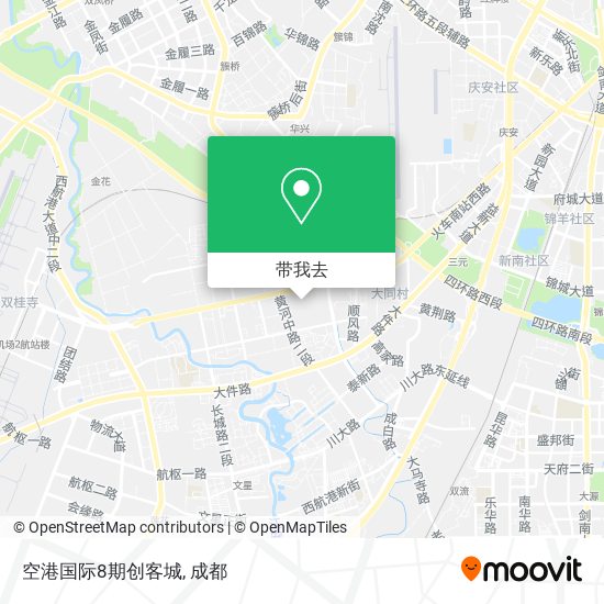 空港国际8期创客城地图