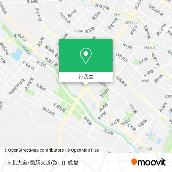 南北大道/蜀新大道(路口)地图