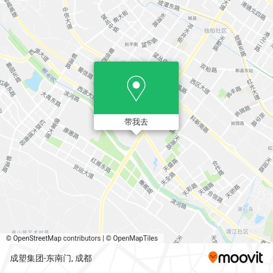 成塑集团-东南门地图