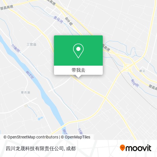 四川龙晟科技有限责任公司地图