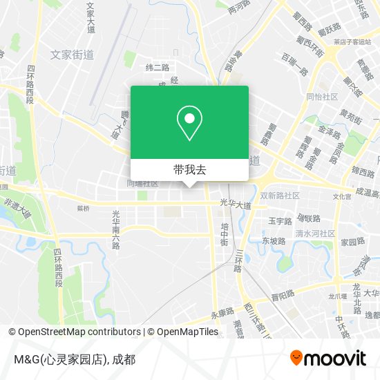 M&G(心灵家园店)地图