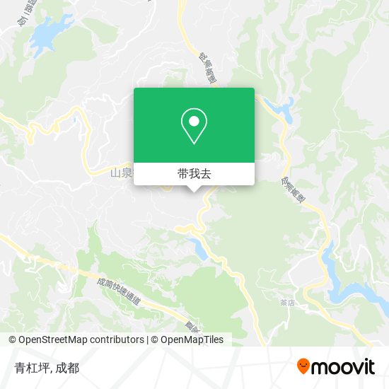 青杠坪地图