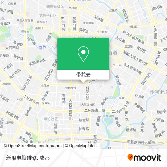 新浪电脑维修地图