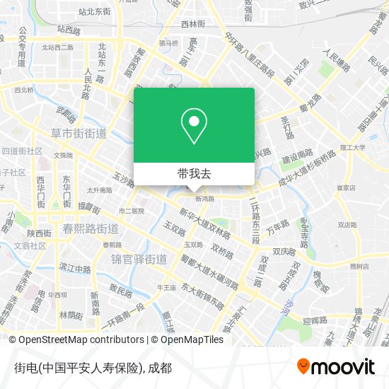 街电(中国平安人寿保险)地图
