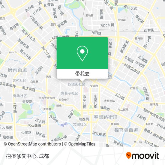 疤痕修复中心地图