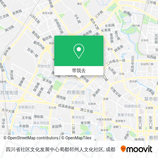 四川省社区文化发展中心蜀都邻州人文化社区地图