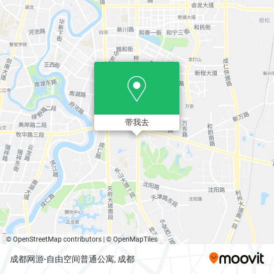 成都网游-自由空间普通公寓地图