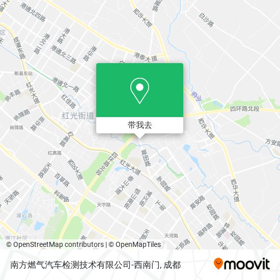南方燃气汽车检测技术有限公司-西南门地图