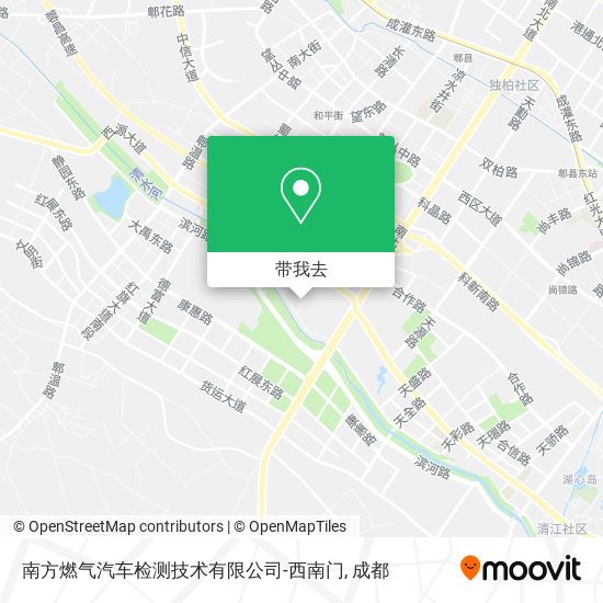 南方燃气汽车检测技术有限公司-西南门地图