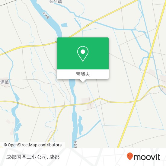 成都国圣工业公司地图
