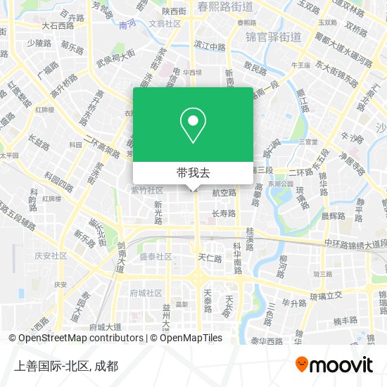 上善国际-北区地图