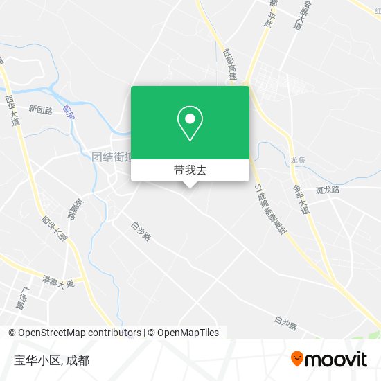 宝华小区地图